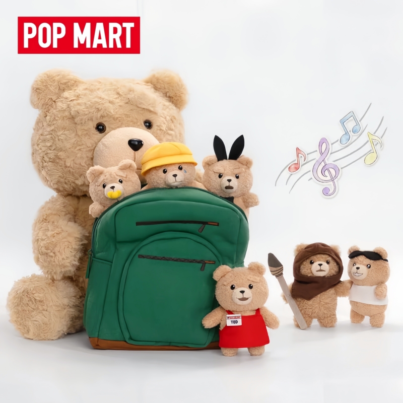 Baby Products Toys - Stok Terlaris Asli Popmart Gong Ted2