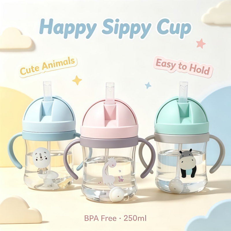 Baby Products Best - Botol Minum Anak Motif Kartun Baru