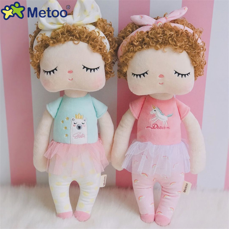 Baby Products Hair - Boneka Mewah Metoo Angela Lembut 34CM