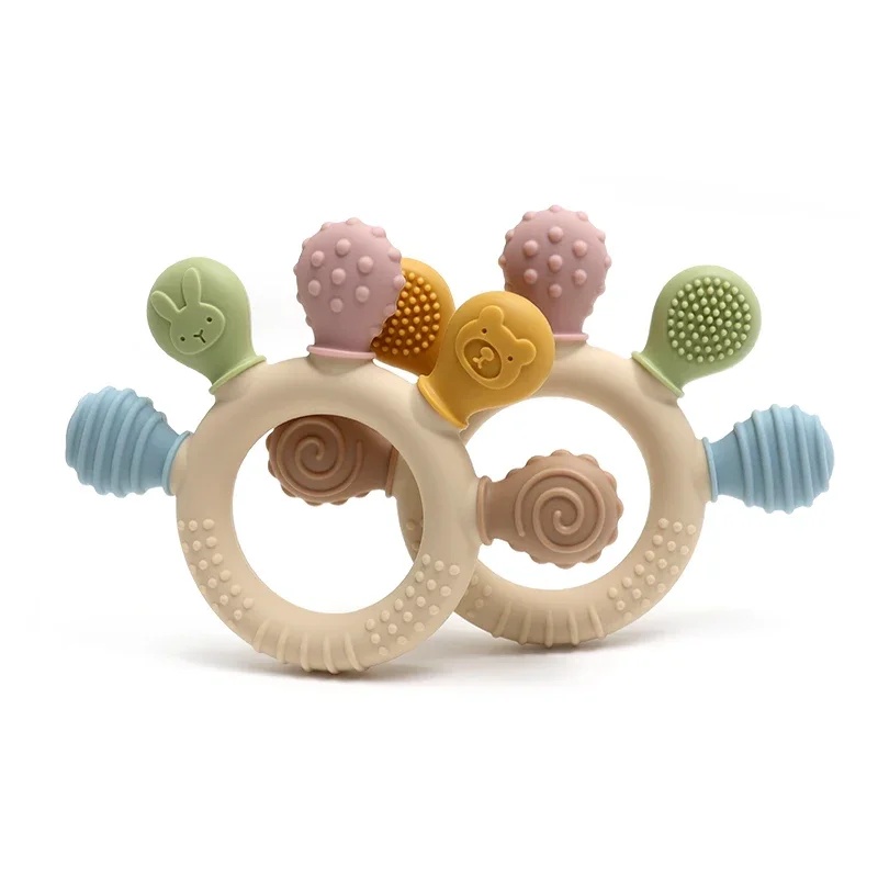 Mainan Gigitan Bayi Silikon Mu - Baby Products Best ulasan dan harga