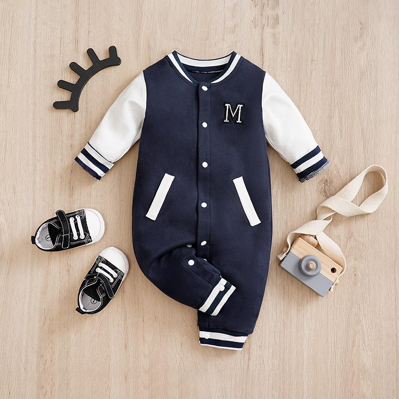 Jumpsuit seragam bisbol bayi b - Baby Products On Sale ulasan dan harga